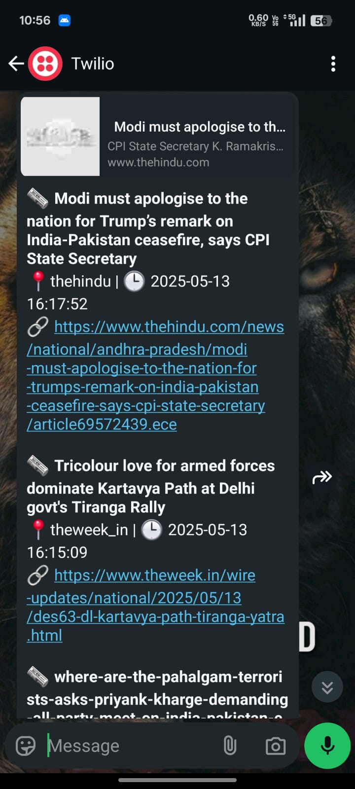 WhatsApp News Delivery Bot